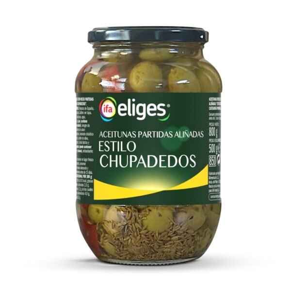 aceituna eliges chupadedos 500g