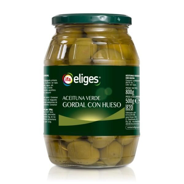 aceituna eliges gordal ch 500g