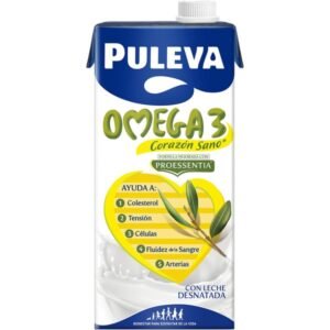 Home bebida lactea puleva omega3 desnatada 1l