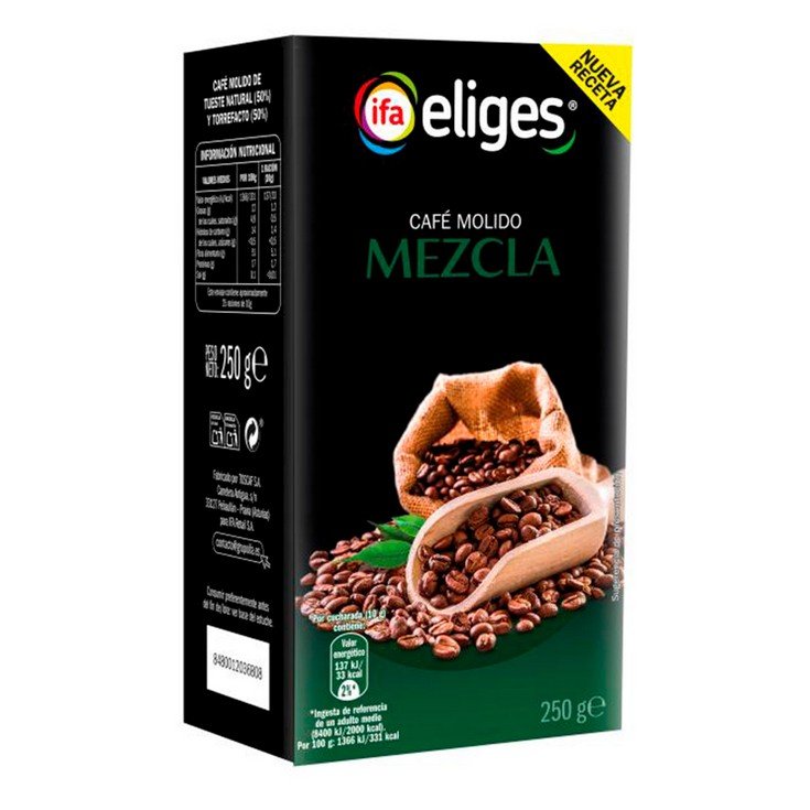 cafe molido mezcla eliges 250gr cafe molido mezcla eliges 250gr