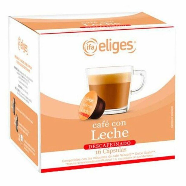cafe con leche descafeinado eliges 16cap cafe con leche descafeinado eliges 16cap