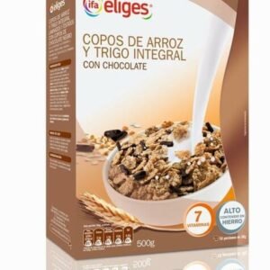 Home copos de arroz y trigo integral con chocolate eliges 500gr