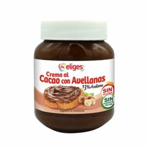 crema al cacao con avellanas eliges 400g