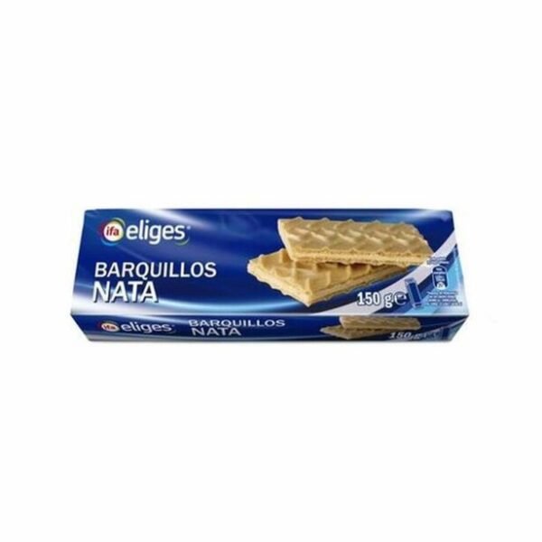 galleta barquillo sabor nata 150gr