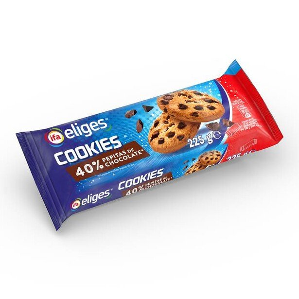 galleta cookies 40 pepitas de chocolate 225gr galleta cookies 40 pepitas de chocolate 225gr
