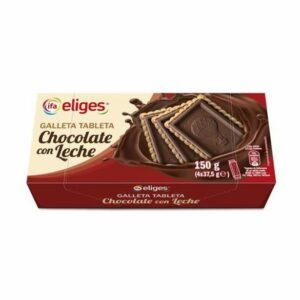 galleta tableta chocolate con leche eliges 150gr