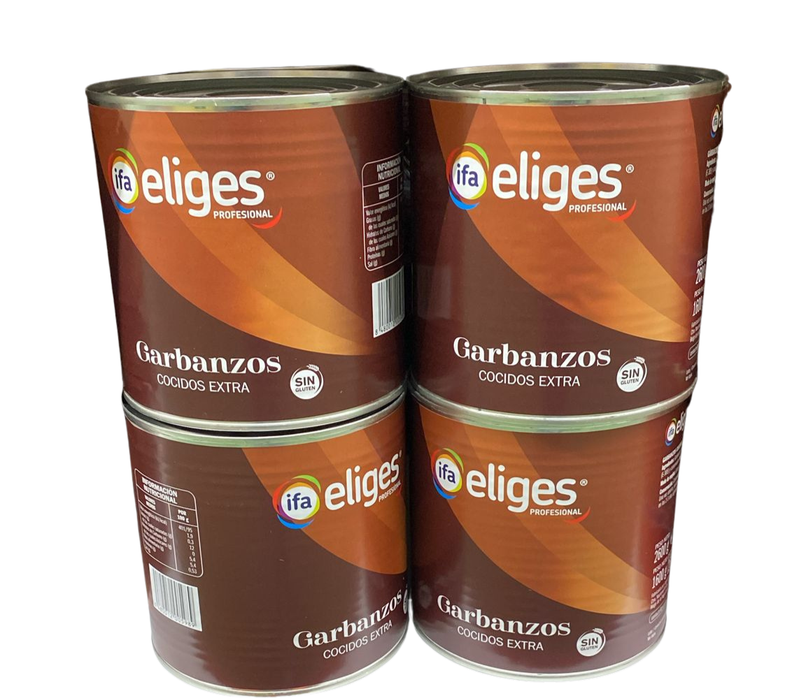 garbanzo cocido eliges 2600g garbanzo cocido eliges 2600g