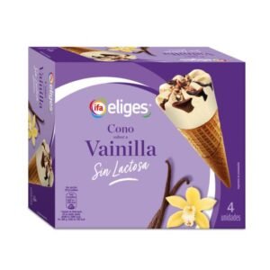 helado cono vainilla s lac eliges