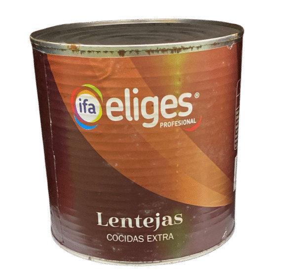 lenteja cocida eliges lata 2,6kg