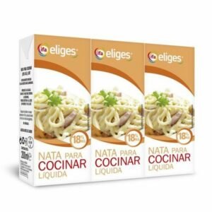 nata para cocinar liquida eliges pack 3x200ml