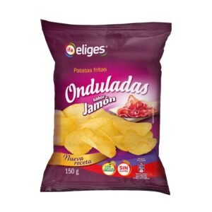 patatas onduladas sabor jamon eliges 150g