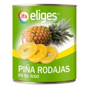 piña en rodajas en su jugo 340gr