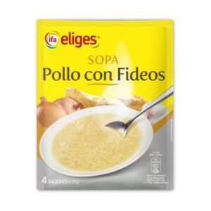 sopa de pollo con fideos eliges 80g