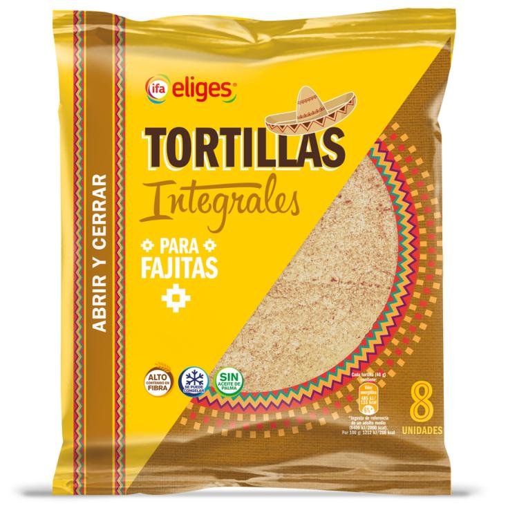 tortillas integrales eliges 320gr tortillas integrales eliges 320gr