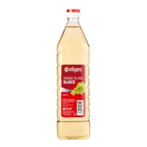 vinagre eliges vino blanco 1lts