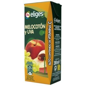 zumo eliges melocoton uva 100 