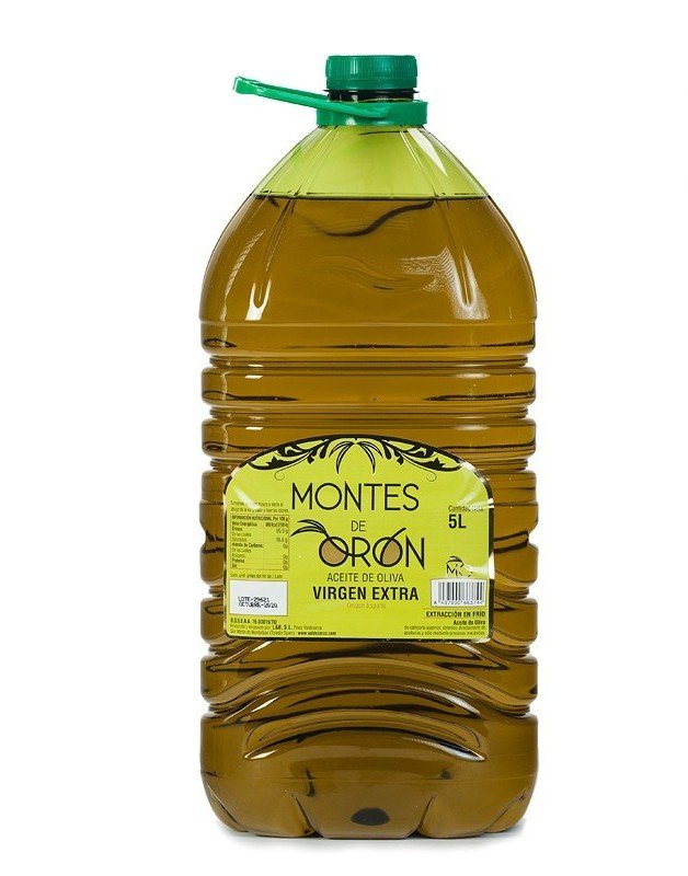aceite virgen extra 5 l montes de oron aceite virgen extra 5 l montes de oron