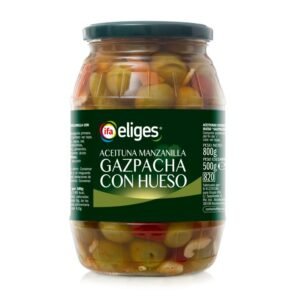 aceituna gazpacha eliges con hueso 500g