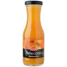 zumo de melocoton botellin juver 200ml